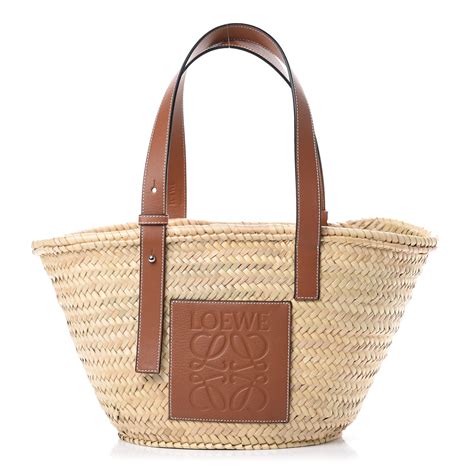 loewe rattan bag dupe|loewe raffia basket tote bag.